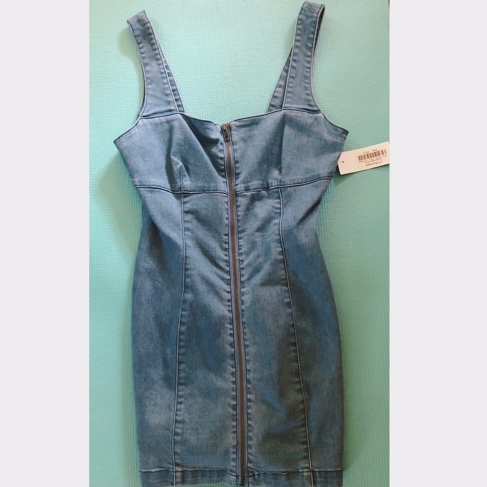 Denim Mini Dress